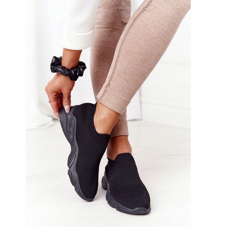 PS1 Chaussures de sport pour femmes Slip-on Black Yoga Class noir 2