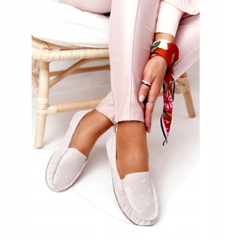 Mocassins écologiques en cuir Rio Flore gris 2