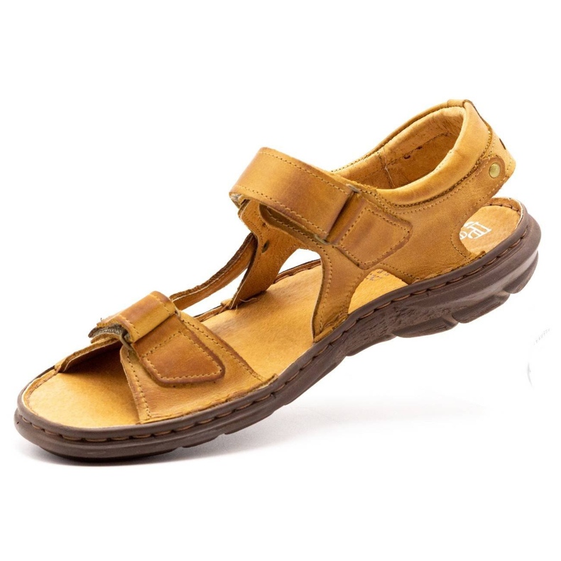 Polbut 277 sandales rouges orange 1