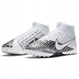 Chaussure de football Nike Mercurial Superfly 7 Academy Mds Tf Jr BQ5407 110 blanc, blanc, noir blanche 1