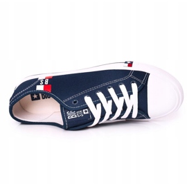 Baskets homme Big Star HH174326 bleu marine 1