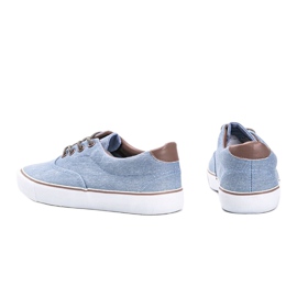 Baskets femme Manhattan bleu 1