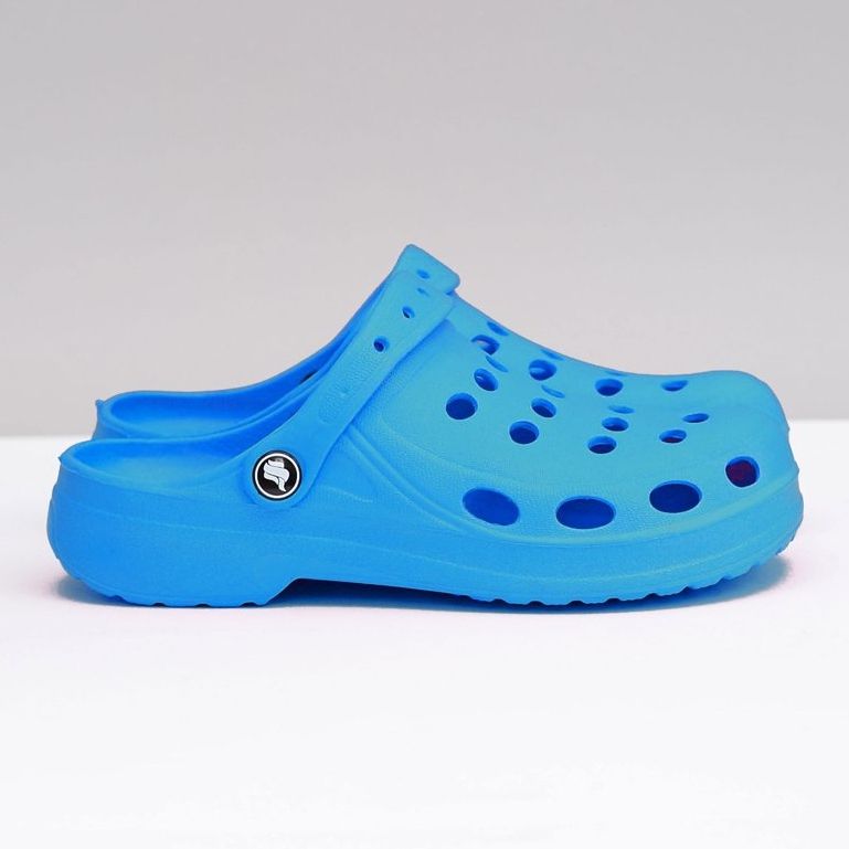 Flameshoes Chaussons Femme Eva Blue Foam Crocs bleu 1
