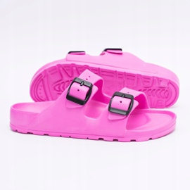 Flameshoes Pantoufles de jardin rose pâle pour femmes 1