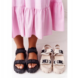 PS1 Sandales On The Massive Black Platform Fly High noir 1