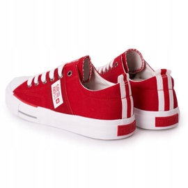 Baskets Big Star HH174040 rouges pour hommes 1