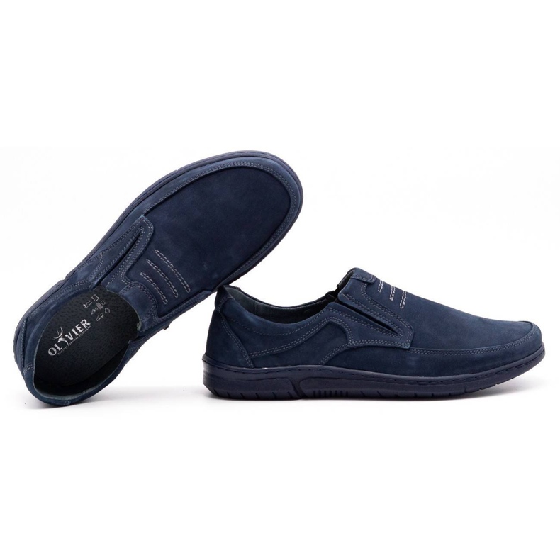 Olivier Chaussures sans lacets homme 7053 bleu marine 2 Olivier Chaussures sans lacets homme 7053 bleu marine 2