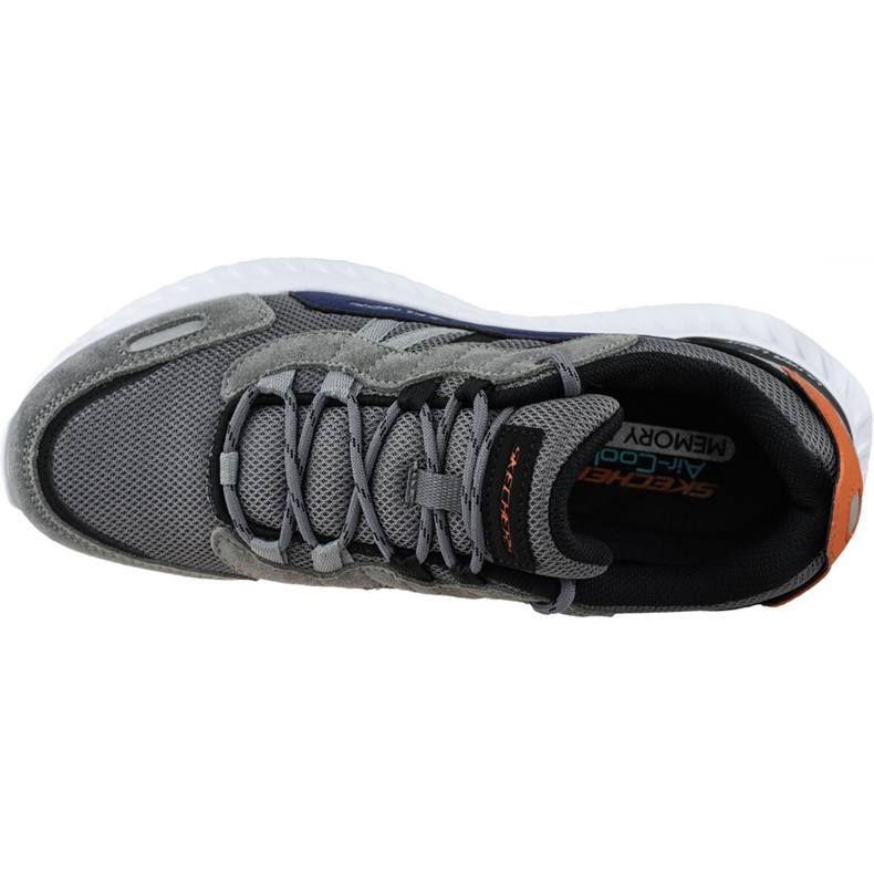 Skechers Matera 2.0-Ximino M 232011-GYMT bleu marin orange gris 2