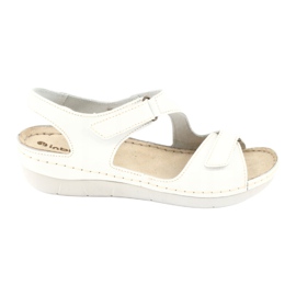 Inblu chaussures pour femmes sandales 158D113 blanc 1