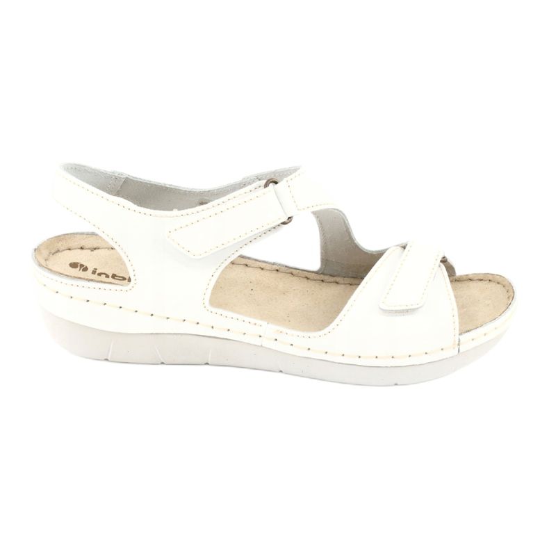 Inblu chaussures pour femmes sandales 158D113 blanc 1