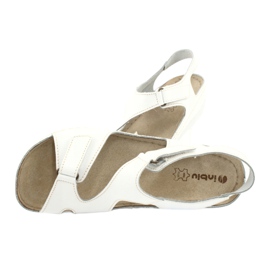Inblu chaussures pour femmes sandales 158D113 blanc 4
