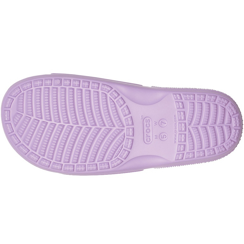 Chaussons pour femmes Crocs Classic Slide violet 206121 5PR 3