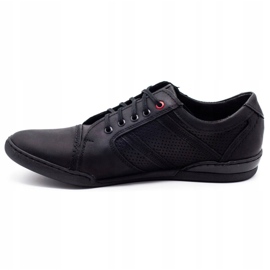 Polbut Chaussures casual homme R3 Perforation Noir le noir 2 Polbut Chaussures casual homme R3 Perforation Noir le noir 2
