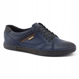 Polbut Chaussures homme J47 bleu marine 3