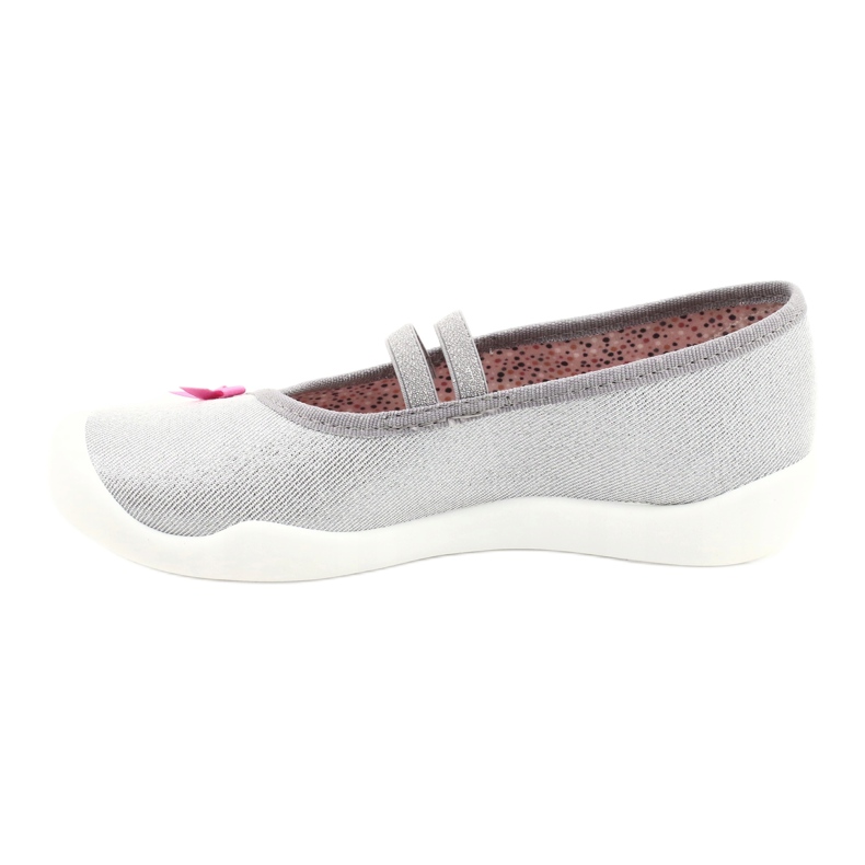 Chaussures pour enfants Befado 116Y288 rose argent gris 2