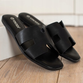 Chaussons décontractés noirs VINCEZA le noir 1