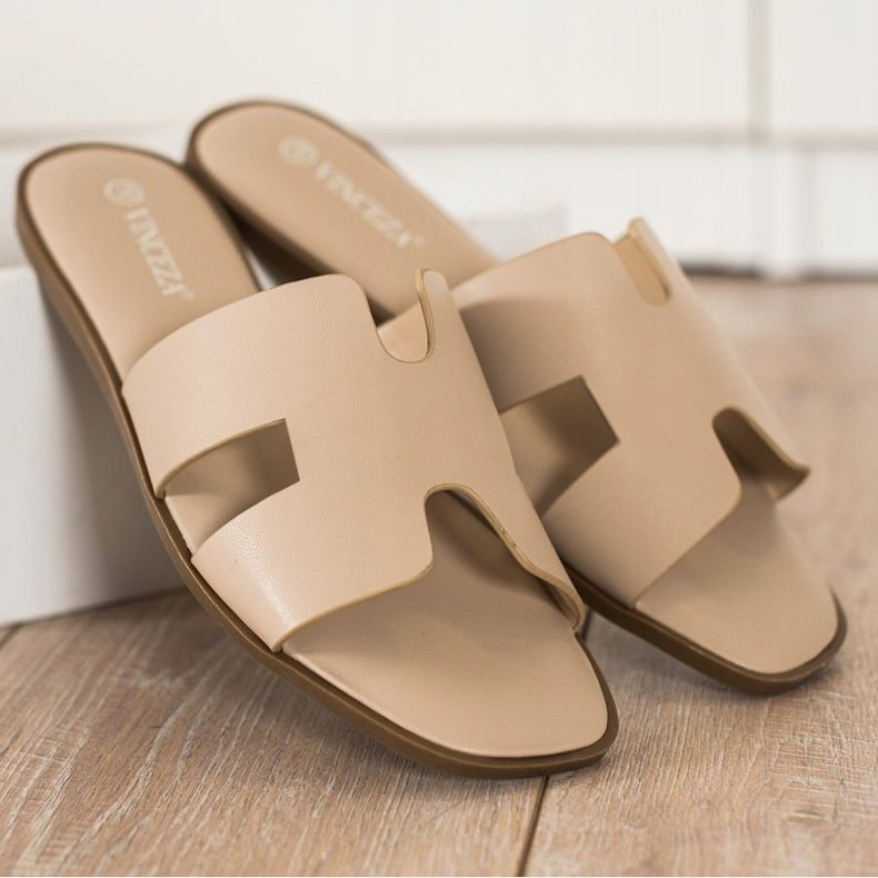 Chaussons décontractés beiges VINCEZA 2 Chaussons décontractés beiges VINCEZA 2