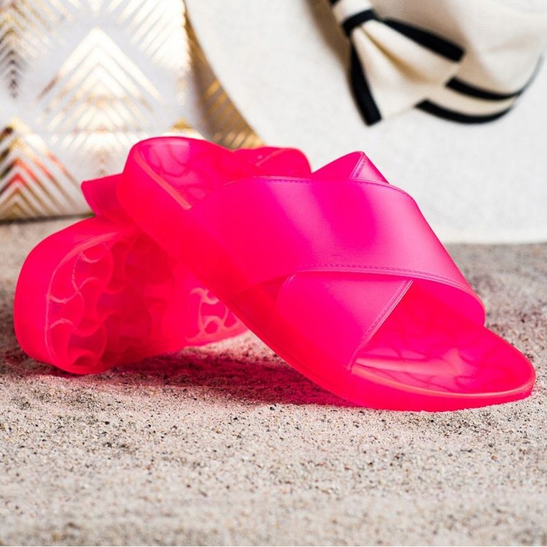 SHELOVET Pantoufles En Caoutchouc À La Mode rose 1