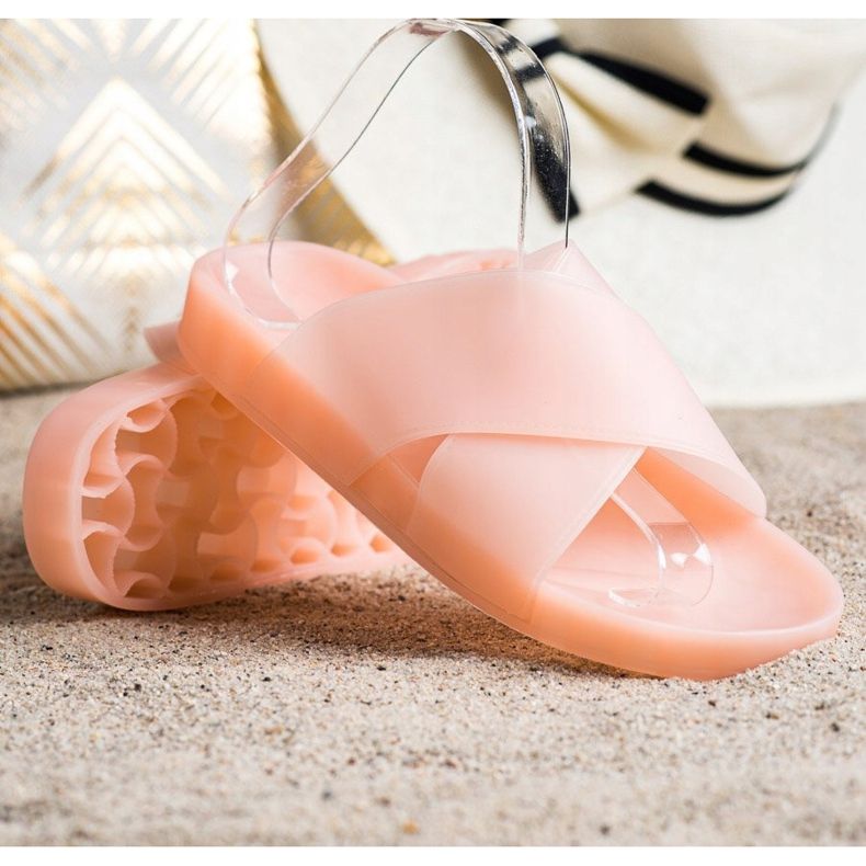 SHELOVET Pantoufles En Caoutchouc À La Mode rose 1