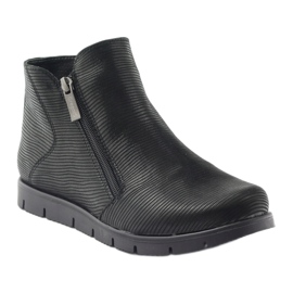 Bottes d'hiver pour femmes Gregors 611 noires le noir 1