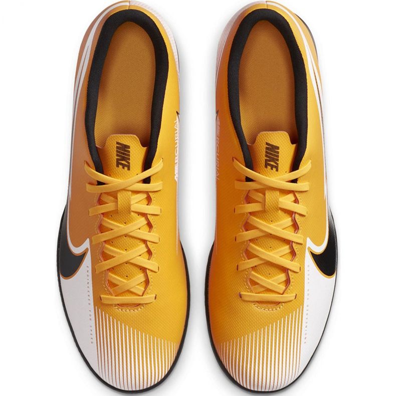Nike Mercurial Vapor 13 Club Ic M AT7997 801 chaussures de football noir, blanc, noir, jaune jaune 1 Nike Mercurial Vapor 13 Club Ic M AT7997 801 chaussures de football noir, blanc, noir, jaune jaune 1