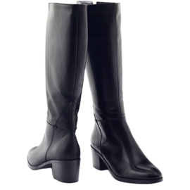 Bottines noires à talons Anabelle 1180 le noir 3