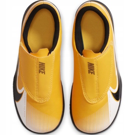Nike Mercurial Vapor 13 Club Ic PS (V) Jr AT8170 801 chaussures de football multicolore jaune 1