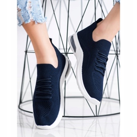 Diamantique Chaussures de sport bleu marine 2