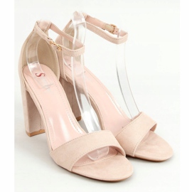 Sandales sur le poteau beige TU132P Beige 1 Sandales sur le poteau beige TU132P Beige 1