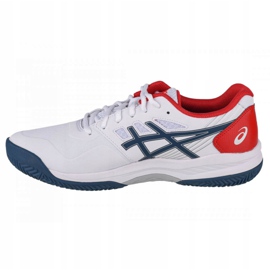 Asics Gel-Game 8 Argile / OC M 1041A193-102 blanche rouge bleu 1
