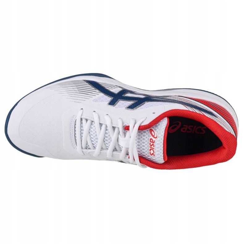 Asics Gel-Game 8 Argile / OC M 1041A193-102 blanc rouge bleu 2