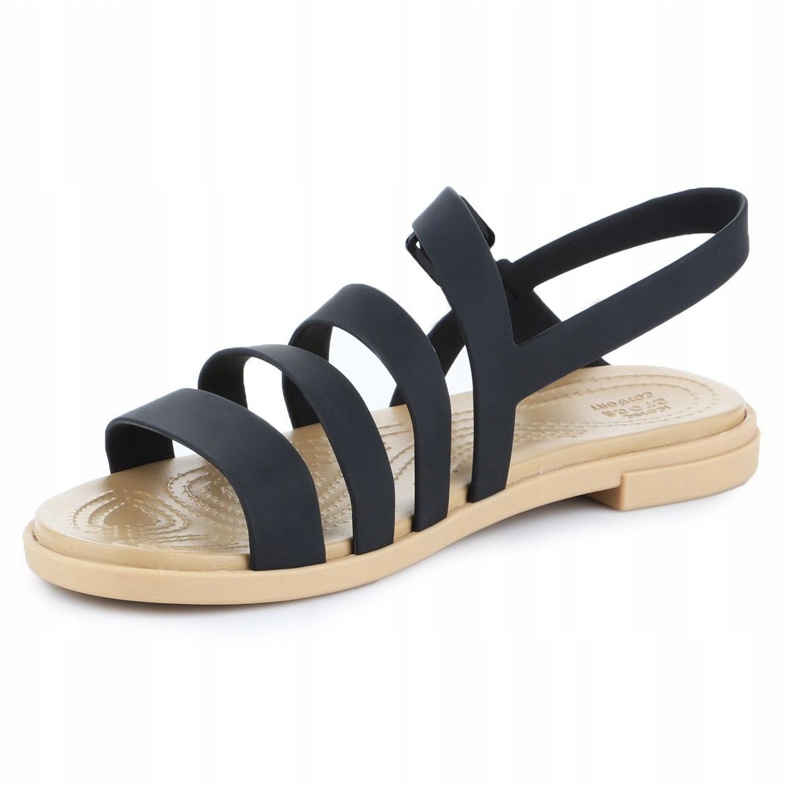 Crocs Tulum Sandale W 206107-00W le noir 2 Crocs Tulum Sandale W 206107-00W le noir 2