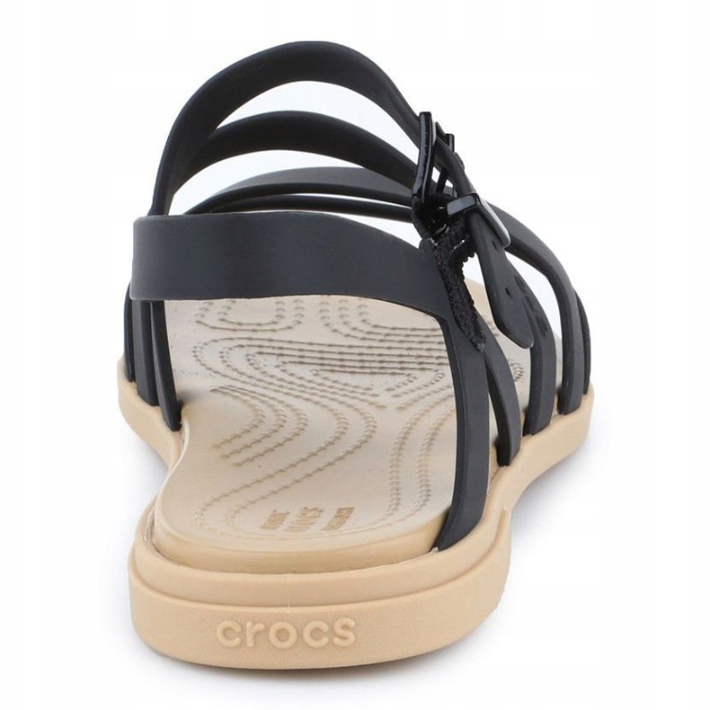 Crocs Tulum Sandale W 206107-00W noir 5