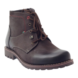 Bottes hiver homme Tur 234/15 marron brun 1