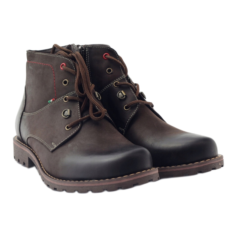 Bottes hiver homme Tur 234/15 marron brun 4