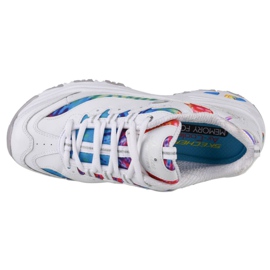 Skechers D'Lites Summer Fiesta W 149015-WMLT blanc noir 2