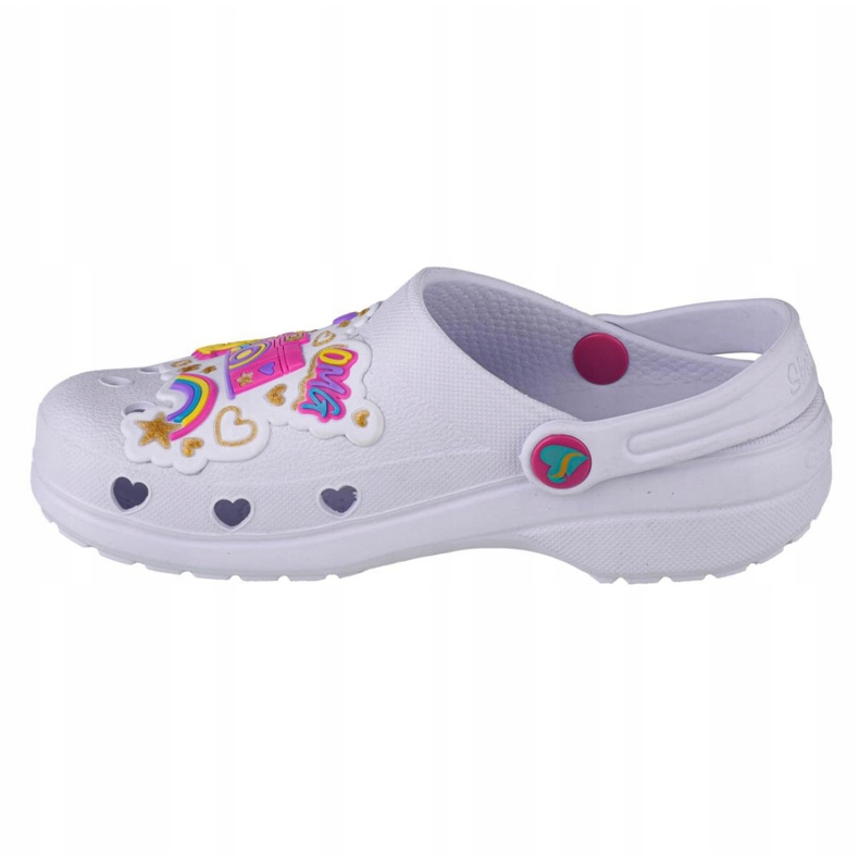 Skechers Heart Charmer Photobomb Jr 308003L-WMLT 308003L-WMLT blanche le noir 1 Skechers Heart Charmer Photobomb Jr 308003L-WMLT 308003L-WMLT blanche le noir 1