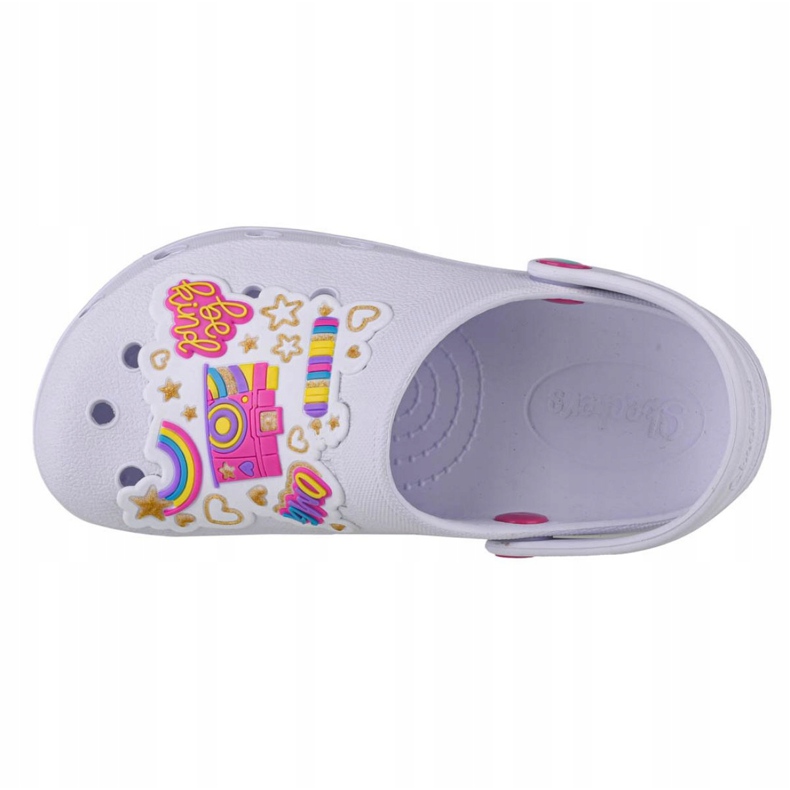 Skechers Heart Charmer Photobomb Jr 308003L-WMLT 308003L-WMLT blanche le noir 2 Skechers Heart Charmer Photobomb Jr 308003L-WMLT 308003L-WMLT blanche le noir 2