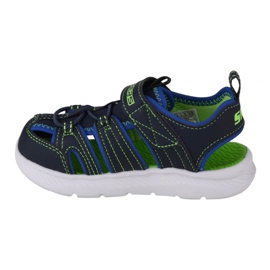 Skechers C-Flex Sandale 2.0 Heat Blast Jr 400041N-NVLM noir bleu marine 1