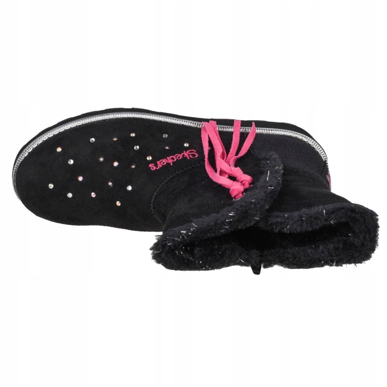 Skechers Sparkle Spell Jr 10663L-BLK noir 2