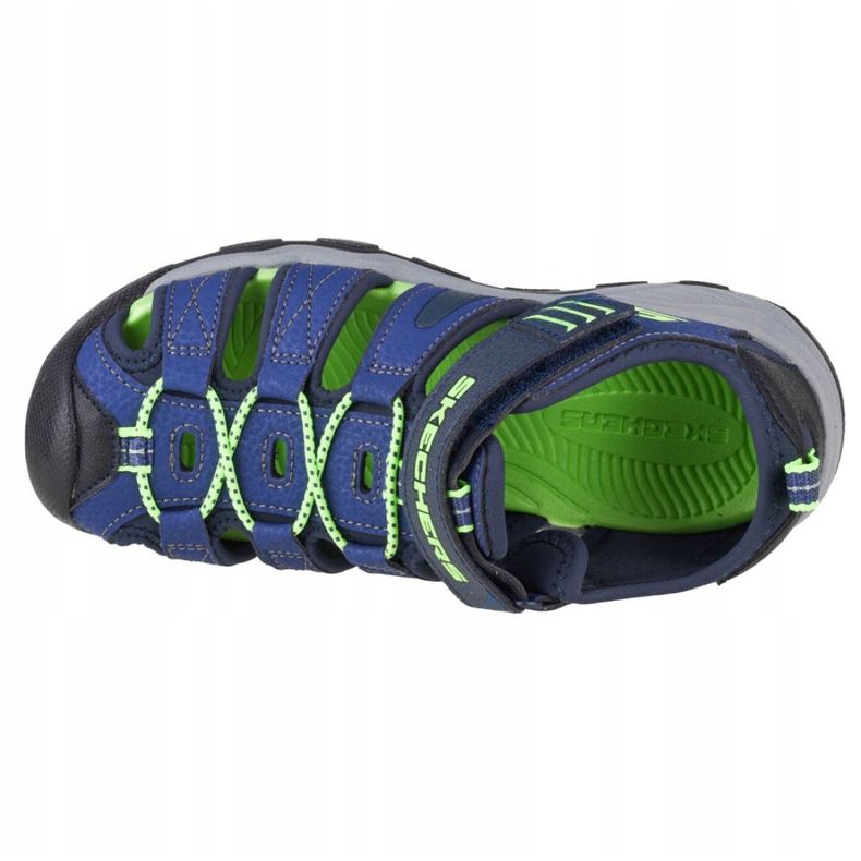 Skechers Solar Quest Jr 400060L-NVBK noir bleu marine 2
