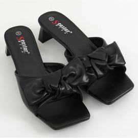 Escarpins de créateur noirs T388P Noir 1