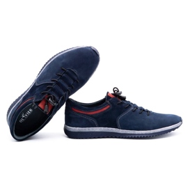 Olivier Chaussures casual homme 7062 bleu marine 1