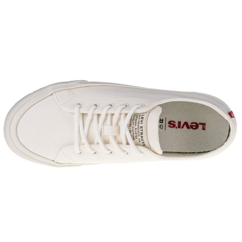 Chaussures Levi's Summit Low SW 233041-634-51 blanche 2 Chaussures Levi's Summit Low SW 233041-634-51 blanche 2