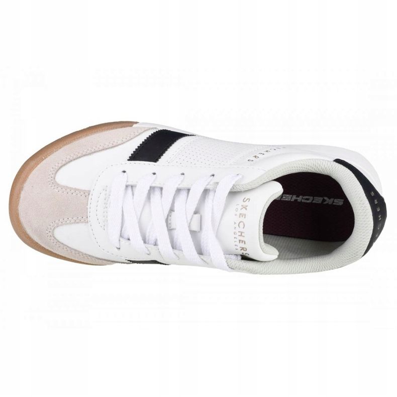 Chaussures Skechers Zinger Jr 93520L-WBK blanc bleu 2