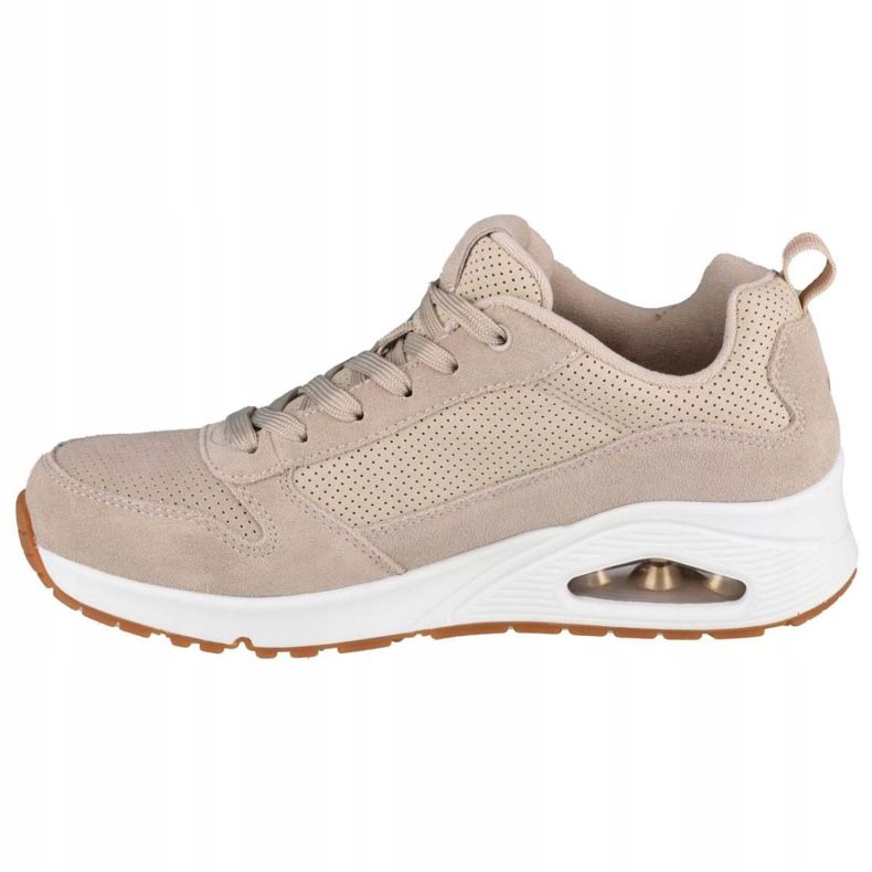 Chaussure Skechers Uno-Two For The Show W 73672-NAT beige 1