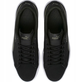 Chaussures homme Puma Smash v2 Buck noir 365160 05 le noir kaki 1 Chaussures homme Puma Smash v2 Buck noir 365160 05 le noir kaki 1