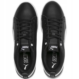 Chaussures femme Puma Smash Wns v2 L noir 365208 02 blanche le noir 1