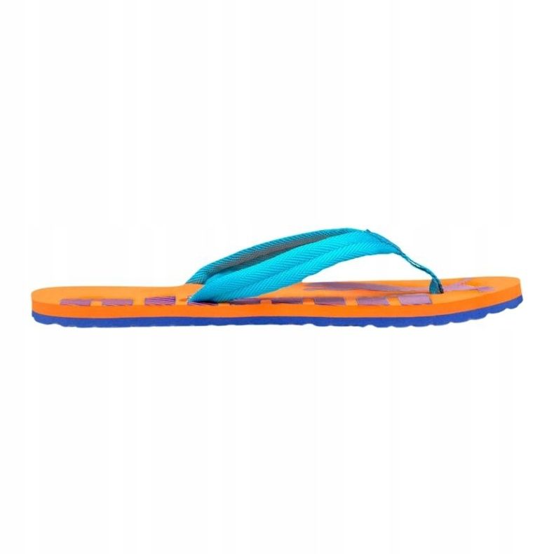 Chaussons Puma Epic Flip v2 orange 360248 52 bleu 1