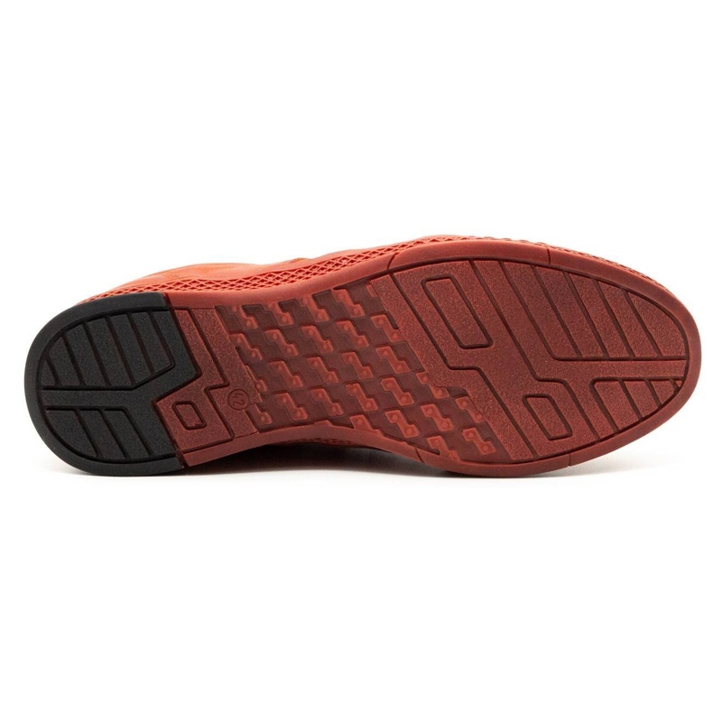 Joker Chaussures casual en cuir pour hommes S21 / 2 rouge 1